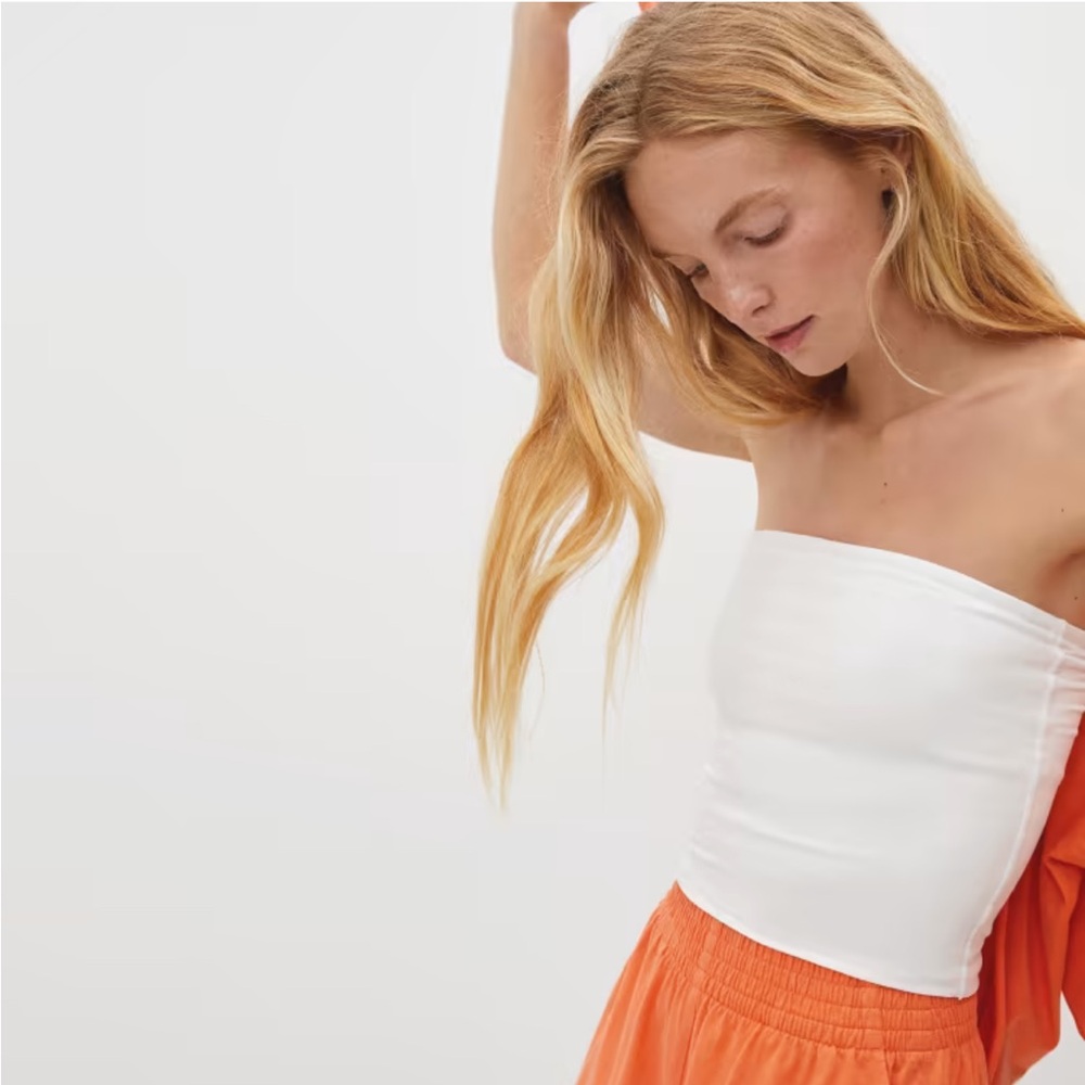 NWOT sold out Everlane The Tube Top in white